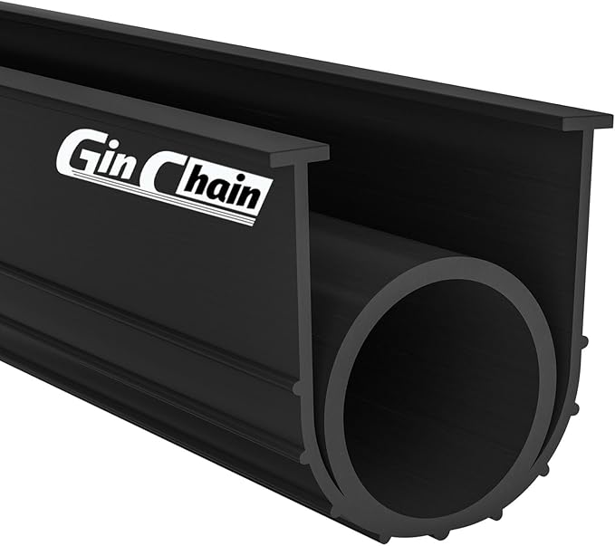 Garage Door Bottom Seal, 5/16" T-End, 20 ft | Fits 5/16" T-end tracks only; 4" by GINCHAIN
