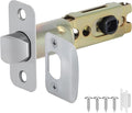 Brushed Nickel 1 Pack Door Lock Part, Stainless Steel Door Latch Replacement by Aesytava
