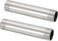 PATIKIL 304 Stainless Steel Pipe Fitting, 2 Pack 1" BSP Male x 1" BSP Male by PATIKIL