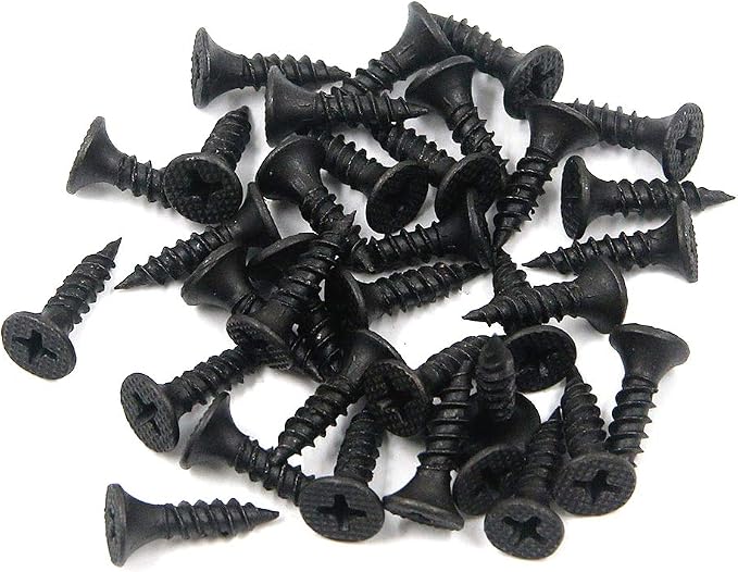 T Tulead Gate Hinges Black Shed Hinge Iron Strap Hinges 6-Inch, Furniture Door - Image 4
