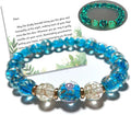Handmade Glow-in-the-Dark Beaded Bracelet, Luminous Wrist Accessory, Fashion Bracelet for Women, Ideal Gift for Night Events, Parties & Birthdays