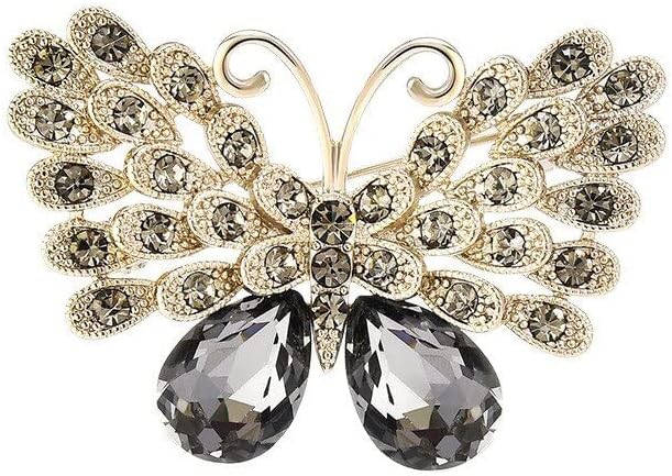 Animal Brooch for Women Girls Rhinestone Animal Brooch Lapel Pin Jewelry Gift for Mom Wife