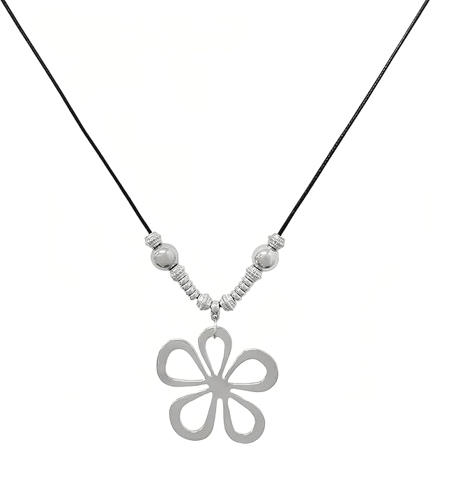 Snake Butterfly Necklace for Women Y2k Irregular Round Bead Pendant Women's Jewelry