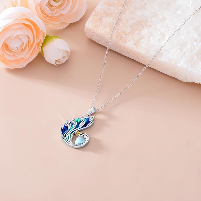 Animal Necklace for Women Necklace 925 Sterling Silver Cute Animal Pendant Necklaces Jewelry Gifts