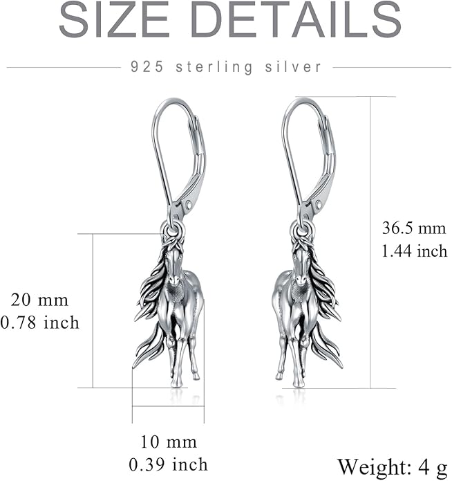 PELOVNY Animal Dangle Earrings Sterling Silver Hypoallergenic Moss Agate Crystal Moonstone Earrings Bee Butterfly Dolphin Peacock Phoenix Jewelry Birthday Christmas Gifts for Women