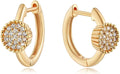 MYEARS Women Earrings Gold Huggie Hoop Ear Stud Cuff 14K Small Simple Hypoallergenic Everyday Jewelry