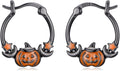 JUSTKIDSTOY Hypoallergenic Panda/Unicorn/Hummingbird/Dolphin Hoop Earrings for Women 925 Sterling Silver Animal Huggie Hoop Earrings Jewelry Gifts for Sensitive Ears
