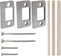Door Strike Shim Plates 3 Pcs, Stainless Steel Spacers, Stainless Steel Rust by HARSKIYER
