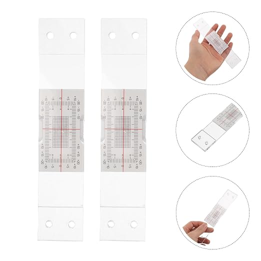 2pcs Portable Acrylic Crack Measuring Gauge - Image 9