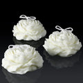 Roowest 3 Pcs Flower Shape Trendy Candles Floral Shaped Aesthetic Candle Soy by Roowest