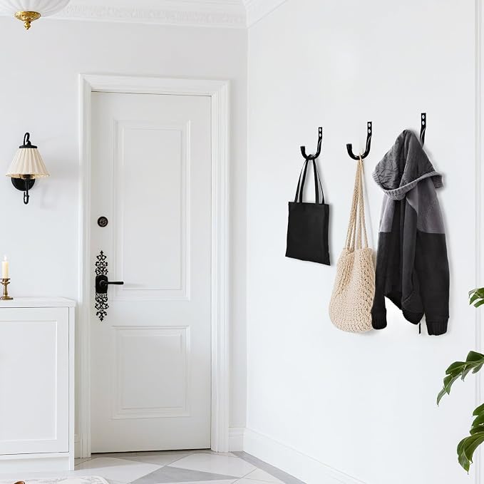Large Metal Wall Hooks for Hanging Living Room/Bedroom/Garage - Image 5