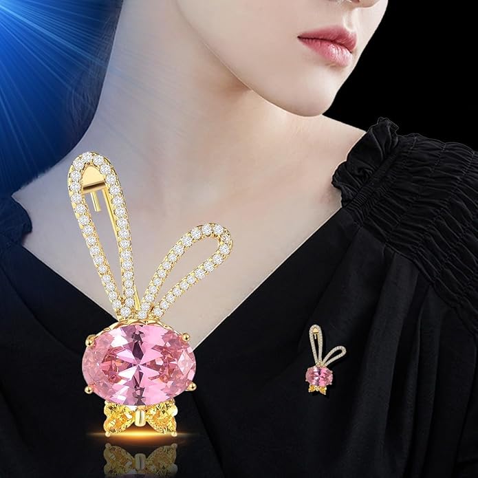 Animal Brooch Insect Bird Brooches Pearl Rhinestone Crystal Brooch 18k Gold-Plated Lapel Pins Jewelry Gifts Birthday Gifts for Women Men