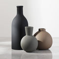 Ceramic Vase Set of 3, Vases Home Decor Rustic Farmhouse Decor Pottery Vases by ooit