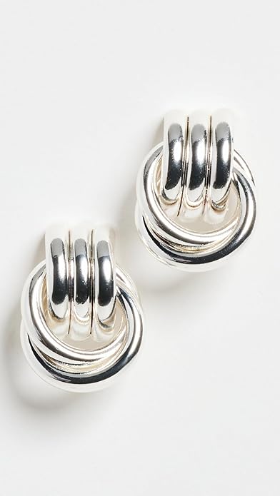 Heaven Mayhem Baby Knot Earrings – Modern Twisted Knot Design – Bold Everyday Jewelry