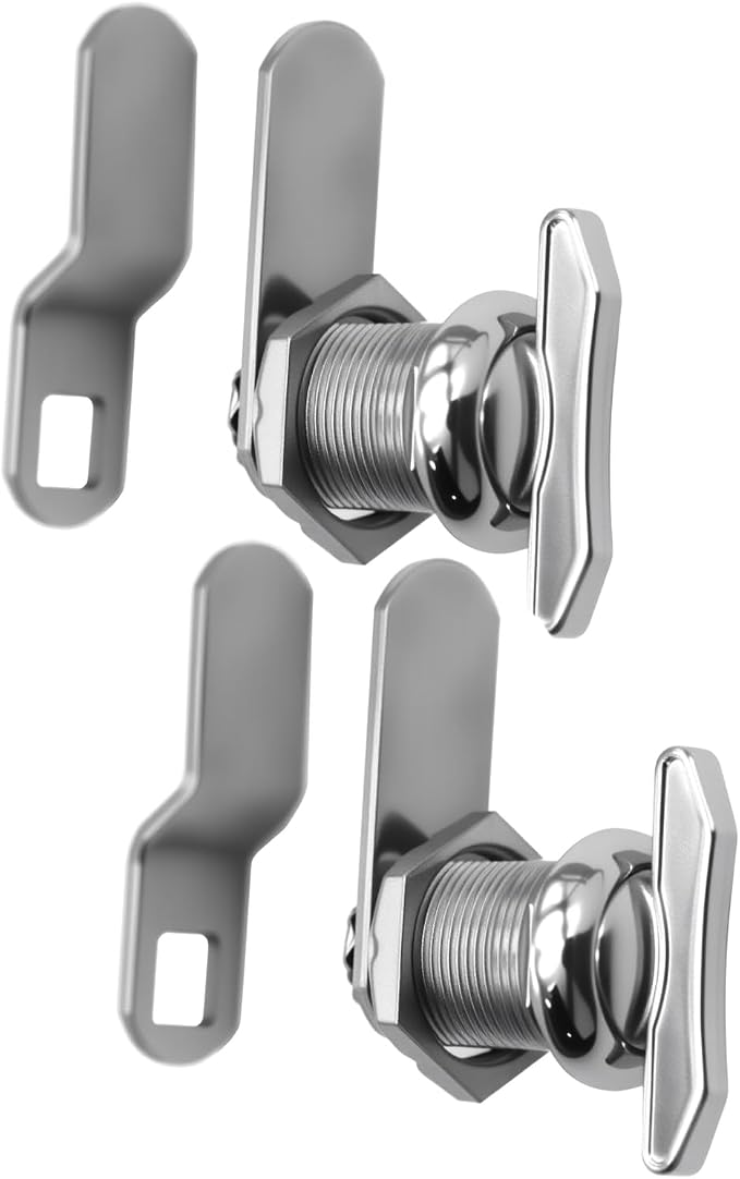 WOOCH 5/8" Thumb Operated Offset Cam Lock, RV Compartment Latch, Non-Locking - Image 6