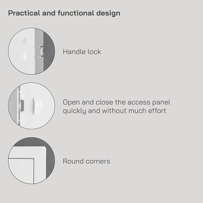 Vent Systems Access Panel for Drywall 12 x 20 Inch - Image 3