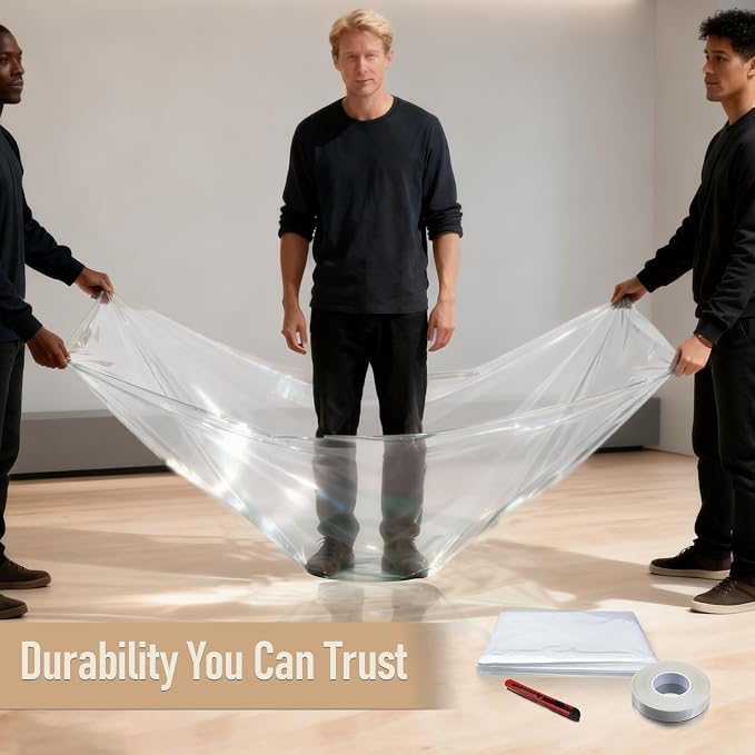 Window Insulation Kit for Winter, Plastic Shrink Film Indoor Thermal Seal to - Image 6