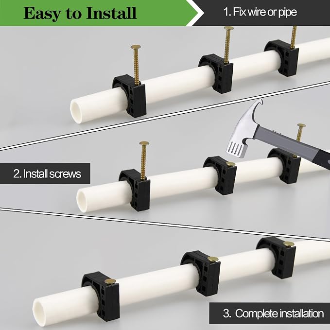 50 Pack 3/4" Half Clamps J-Hook - Image 5