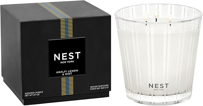 NEST New York Scented 3-Wick Candle, Amalfi Lemon & Mint by Unknown