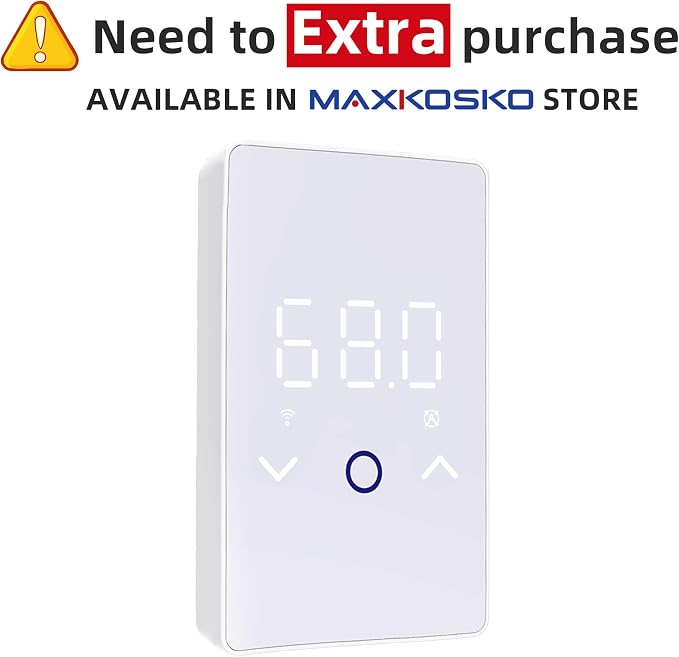 MAXKOSKO 10 sq ft Radiant Floor Heating Mat, Electric Heated In Floor Mat | - Image 8