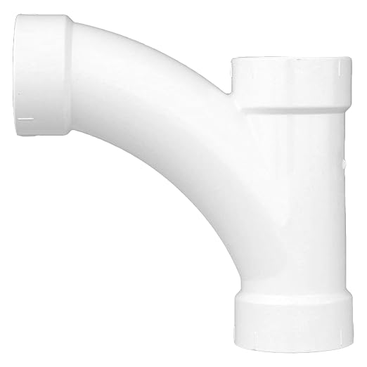 CHARLOTTE PIPE 3 DWV COMB WYE & 1/8 BEND ONE PIECE DWV - Image 5