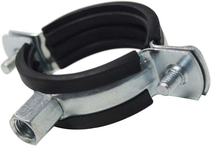AKIHISA 5PCS Split Ring Pipe Hanger Heavy Duty Adjustable Pipe Bracket Clamp - Image 3