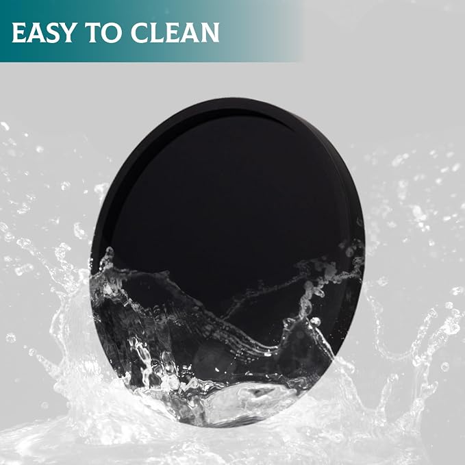 Silicone Bathroom Tray Coffee Table Decor Perfume Organizer - Image 5