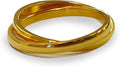 Elegant 18K Gold Plated Stainless Steel Ring – Fine Metal-Plated Jewelry with Durable, Scratch-Resistant Design for Daily Wear & Special Occasions