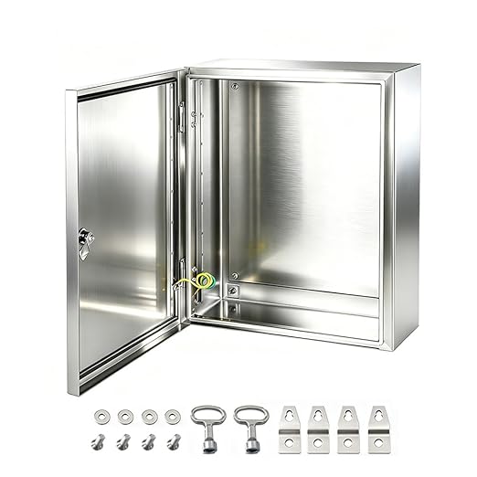 Yongchen Electrical Enclosure 16x16x8Inch 304 Stainless Steel Enclosure IP66 by YcXingnon