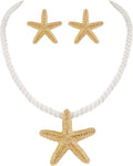 Bocar Starfish Pendant Necklace for Women