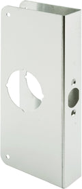 Prime-Line MP9453 Lock and Door Reinforcer, 1-3/4 in. x 2-3/4 in., Stainless by Prime-Line