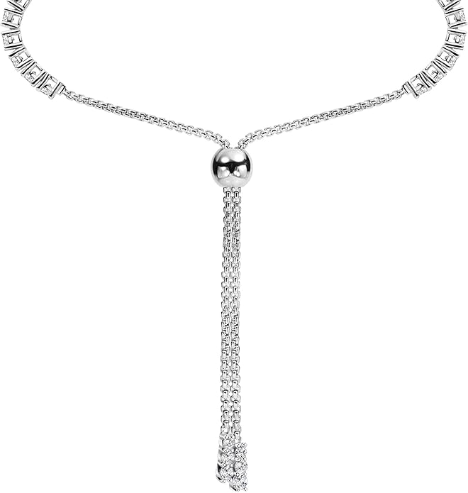 EcoGems Lab Grown Gemstone & Moissanite Bracelets – 14K/18K White or Yellow Gold Plated Sterling Silver – D Color VVS/VS Clarity – Elegant Sustainable Jewelry Gift with Gift Box