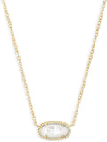 Kendra Scott Elisa Pendant Necklace for Women, Fashion Jewelry, 14k Gold-Plated