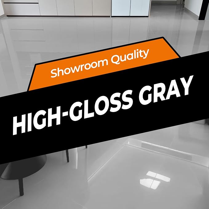 Floor Paint, Indoor Epoxy Floor Coating, 2 Pounds, Household Tile Color - Image 4