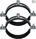 AKIHISA 5PCS Split Ring Pipe Hanger Heavy Duty Adjustable Pipe Bracket Clamp by AKIHISA