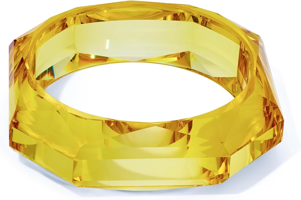 Trendy Acrylic Resin Bangle Bracelet for Women Chunky Transparent Acetate Mottled Plate Bangle Bracelet Statement Jewelry