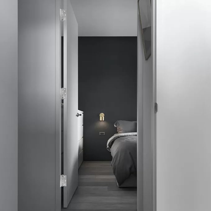 6 Pack 3.5 Inch x 3.5 Inch Door Hinges - Image 7