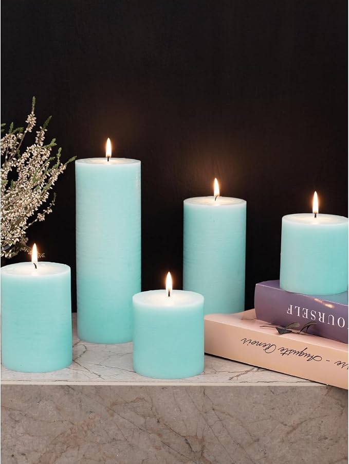 3x3 Pillar Candles Set of 3 - Image 7