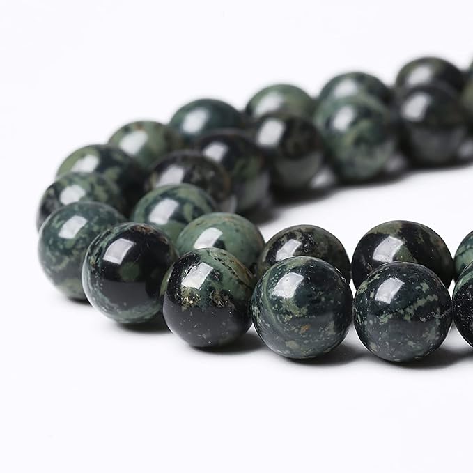 6mm 60pcs Natural Kambaba Jasper Beads Round Loose Energy Healing Stone Beads for Jewelry Making DIY Bracelet 15 Inch