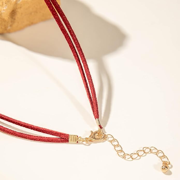 Starfish Necklace for Women,Vintage Gold Starfish Pendant Necklace Boho Colorful Rope Necklace Beach Party Classic Accessory