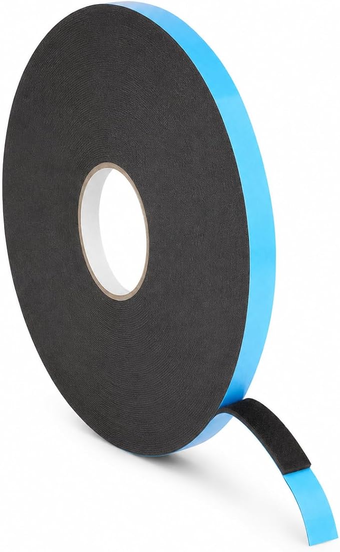 GGR Supplies DC-PEF06P Double Sided Window Glazing Tape, 1/16 Inch Thick x 1/2 by GGRSupplies