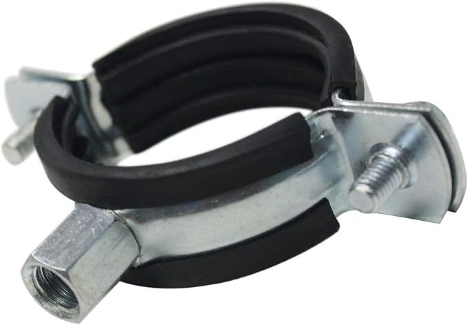 AKIHISA 2 PCS Split Ring Pipe Hanger Heavy Duty Adjustable Pipe Bracket Clamp - Image 3