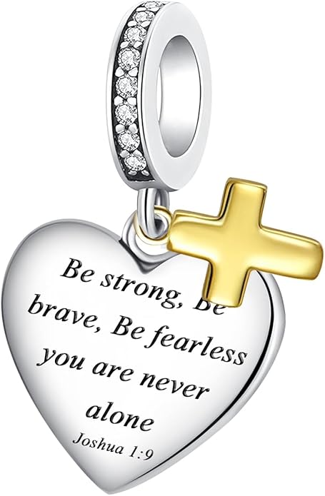 Birthday Fashion Love Heart Dangle Charm 925 Sterling Silver Charms fits Bracelets and Necklace Pendant Bead Charms Jewelry Present for Women Family Friends