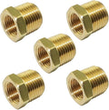 3/8" NPT Male x 1/4" NPT Female Brass Bushing Reducer Adapter Reducing Pipe by TLTOOLEGIN