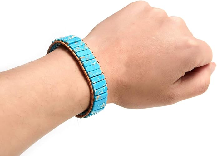 ZOSOJONA 7 Chakra Bracelet Bohemian Handmade Leather Wrap Healing Protection Natural Stone Yoga Beaded Bracelets Boho Friendship Jewelry