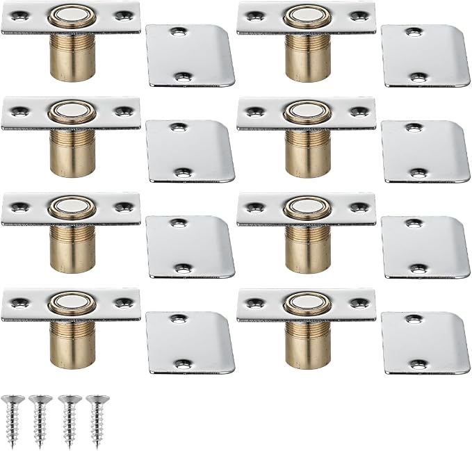 JQK Closet Magnetic Door Ball Catch Hardware, 430 Stainless Steel Catch by Homeimprovement
