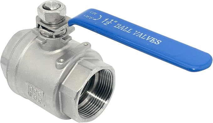 316 Stainless Steel 1/8"~3" Full Port Ball Valve - Image 2