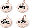 SM Design Mama Animal Charm Set – Set of 4 Stainless Steel Charms – Motherhood & Family Keepsake Jewelry Charmss