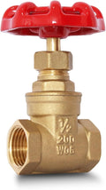 1/2" NPT Gate Valve, Heavy Duty, Female x Female Thread, DN15 | Manual Rotary by SYWUWV