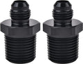 EVIL ENERGY 6AN Male Flare to 1/2" NPT Pipe Fitting Adapter Aluminum Straight by EVILENERGY